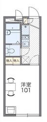 レオパレスカメリアの物件間取画像